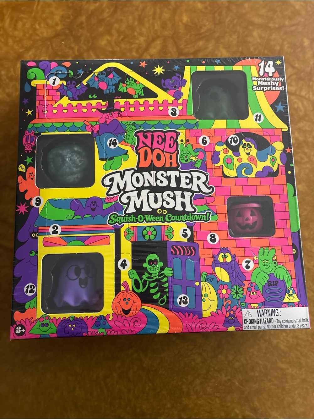 Monster Mush Squish-O-Ween Countdown Playset - Multicolor